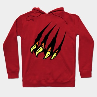 Tiger Scratch Claws Logo Hoodie